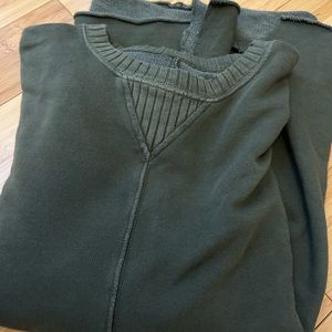 Aerie Desert Sweatshirt Olive - Loved but Very Good Condition - Small